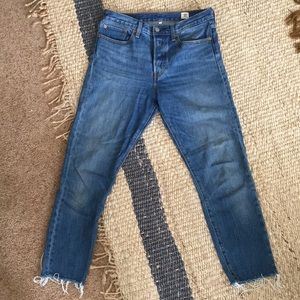 Levi Strauss Wedgie White Oak Cone Denim